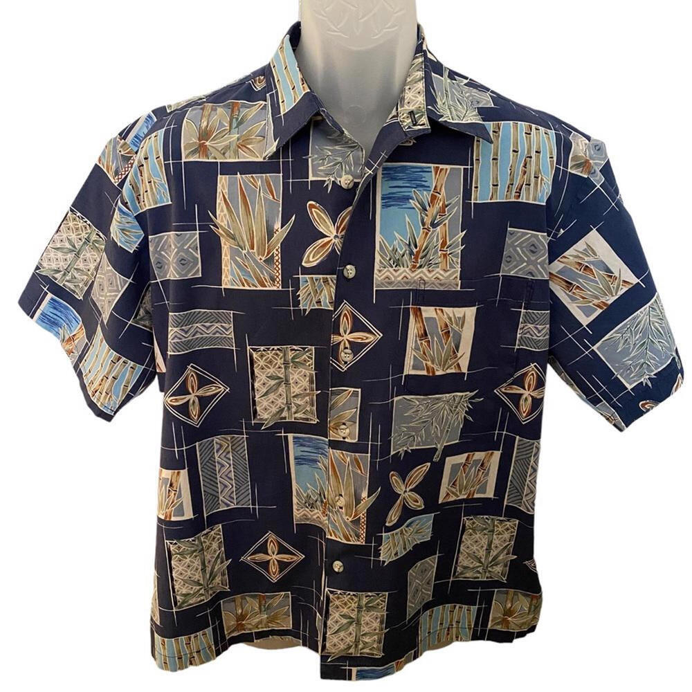 COOKE STREET Aloha Hawaiian Themed Shirt Men M Medium